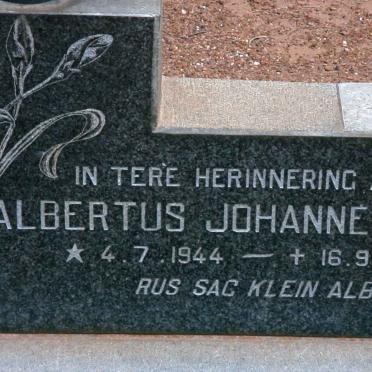 BUYS Albertus Johannes 1944-1949