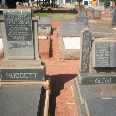 HUGGETT Coenraad Hendrik James 1901-1946 :: DU TOIT Wilhelmina Johanna 1919-1967