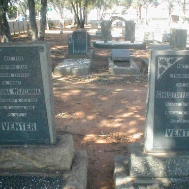 VENTER Christoffel Rudolf 1895-1962 &amp; Catherina Wilhelmina STEENKAMP 1895-1950
