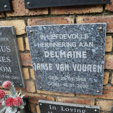 VUUREN Delmaine, Janse van 1968-2000