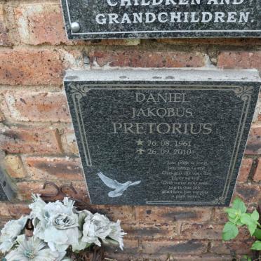 PRETORIUS Daniel Jakobus 1961-2010