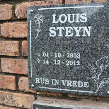 STEYN Louis 1953-2012