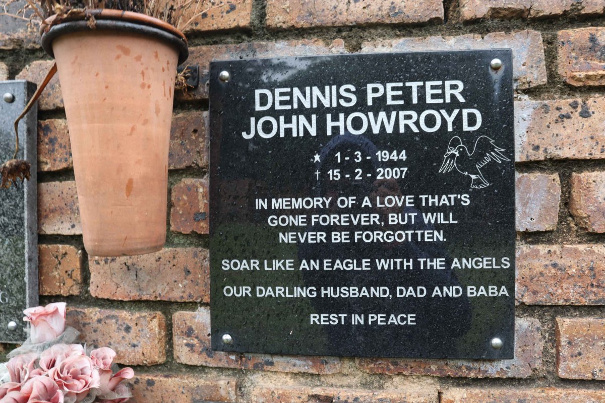 HOWROYD Dennis Peter John 1944-2007