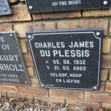 PLESSIS Charles James, du 1932-2003