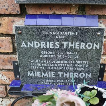 THERON Andries 1937-2013 &amp; Miemie 1941-2014