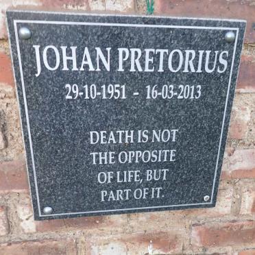 PRETORIUS Johan 1951-2013