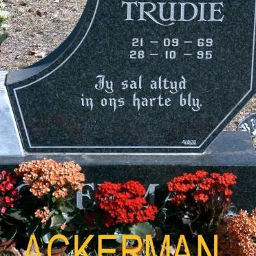 ACKERMAN Trudie 1969-1995