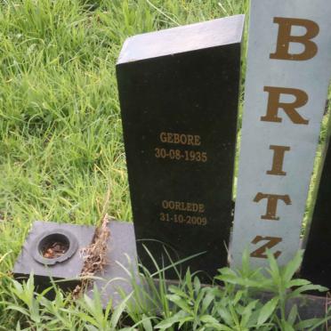 BRITZ Marth? Jacob? 1935-2009