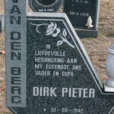 BERG Dirk Pieter, van den 1942-1993