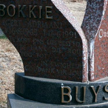 BUYS Gert Adriaan 1963-1991