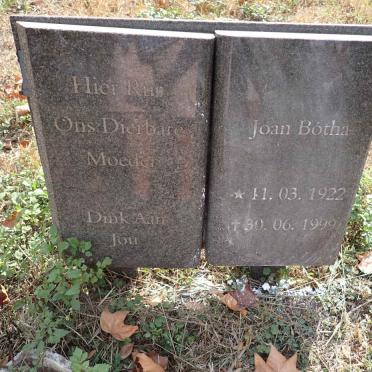 BOTHA Joan 1922-1999