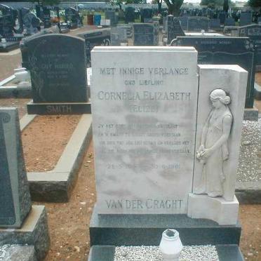 CRAGHT Cornelia Elizabeth, van der 1945-1961