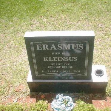 ERASMUS Kleinsus 1955-2000