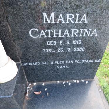 ELS Maria Catharina 1916-2000