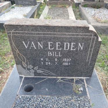 EEDEN Bill, van 1937-1967