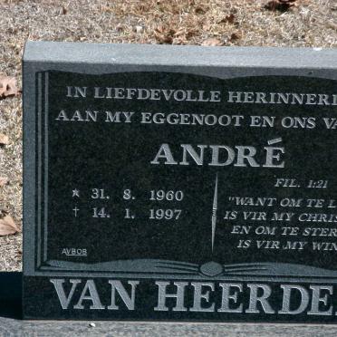 HEERDEN André, van 1960-1997