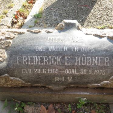 HUBNER Frederick E.1905-1970