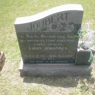 JOUBERT Louis Johannes 1911-1966