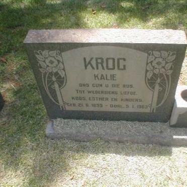 KROG Kallie 1853-1963