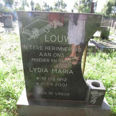 LOUW Lydia Maria 1912-2001