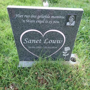 LOUW Sanet 1963-2016