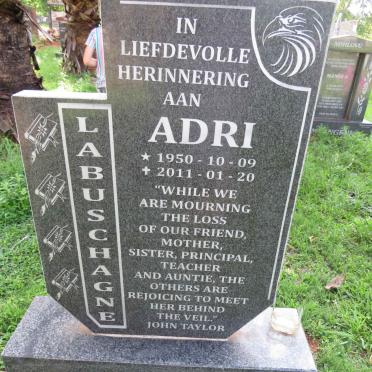 LABUSCHAGNE Adri 1950-2011