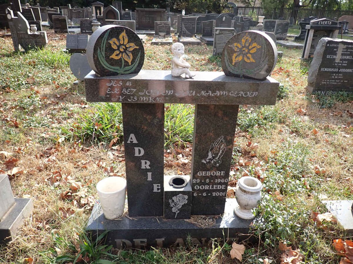 LANGE Adrie, de 1960-2001