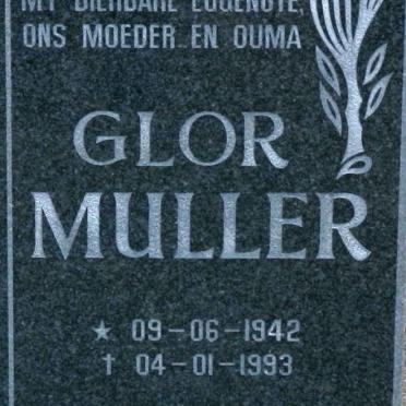 MULLER Glor 1942-1993