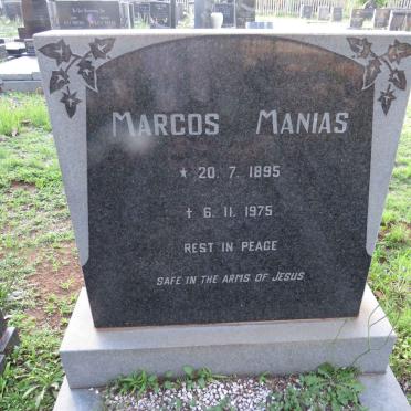 MANIAS Marcos 1895-1975