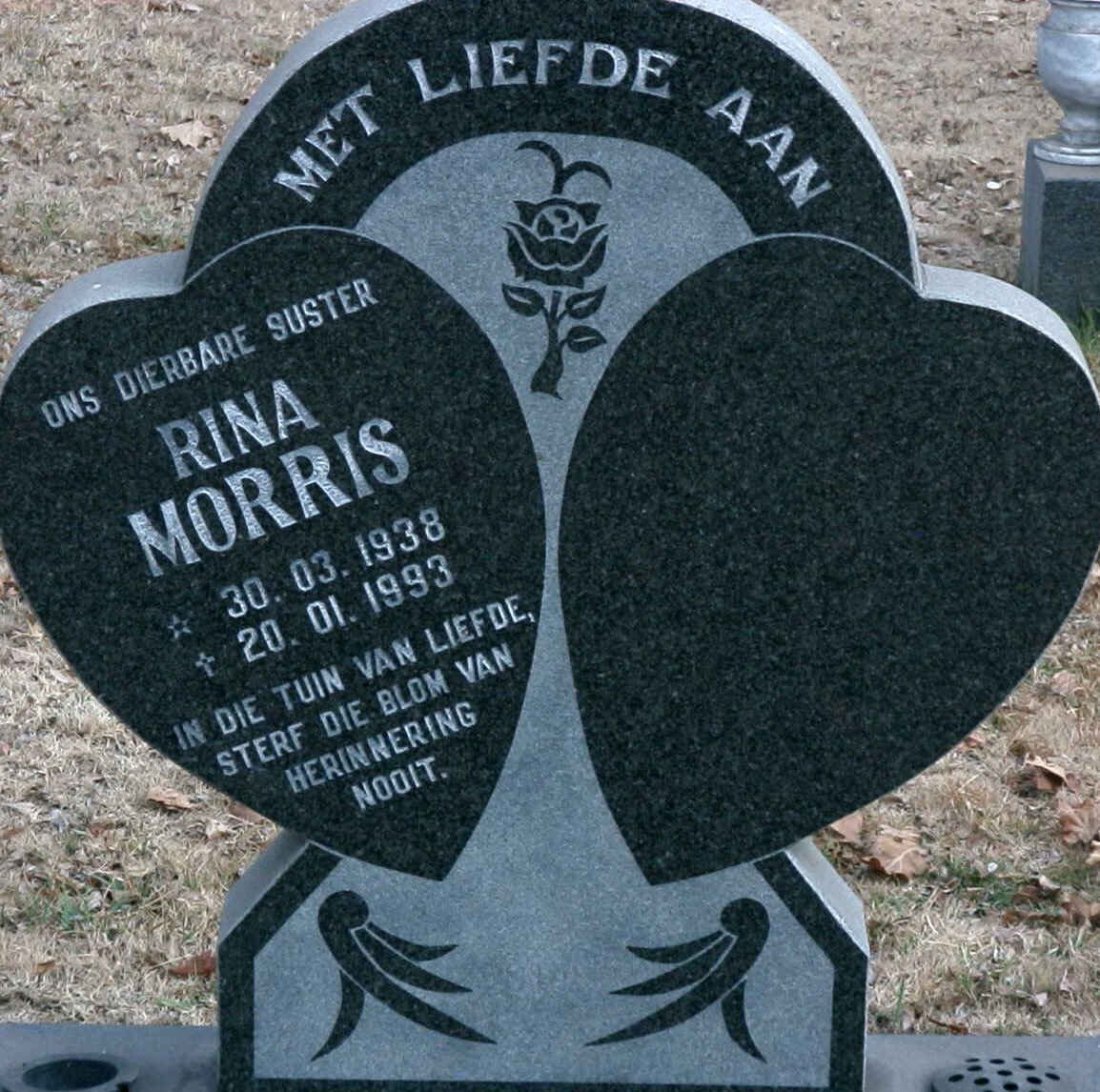 MORRIS Rina 1938-1993