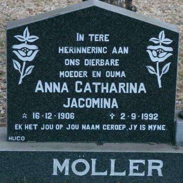 MÖLLER Anna Catharina Jacomina 1906-1992