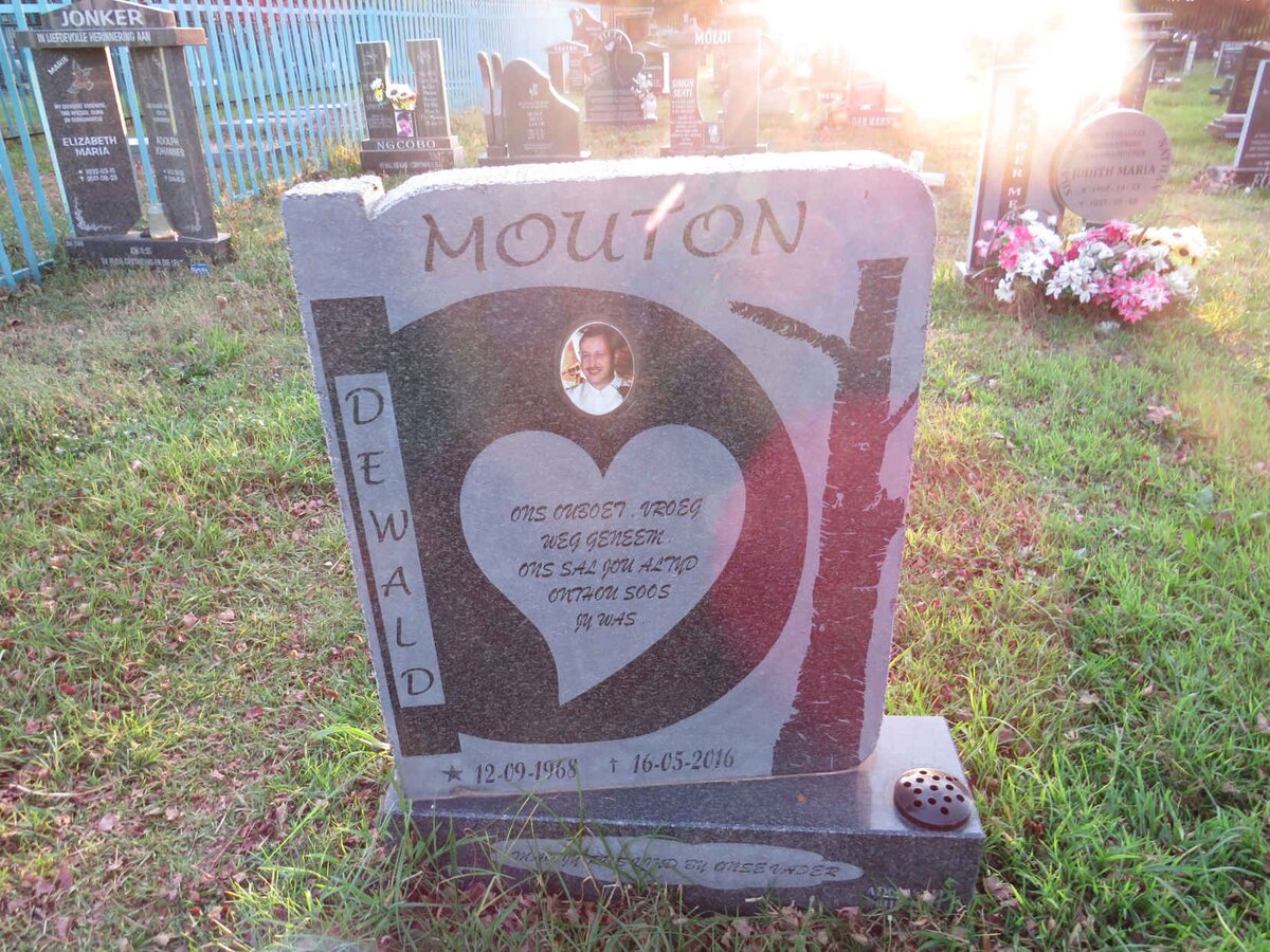 MOUTON Dewald 1968-2016