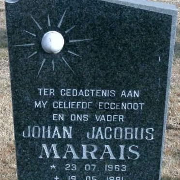 MARAIS Johan Jacobus 1963-1991