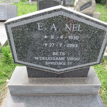 NEL E.A. 1930-2003
