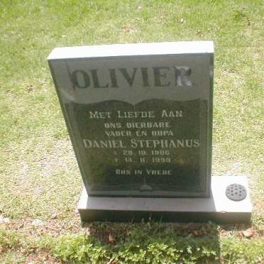 OLIVIER Daniel Stephanus 1906-1999