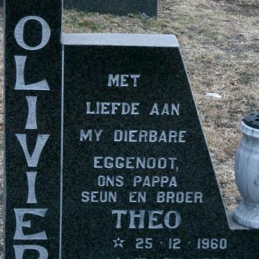 OLIVIER Theo 1960-1994