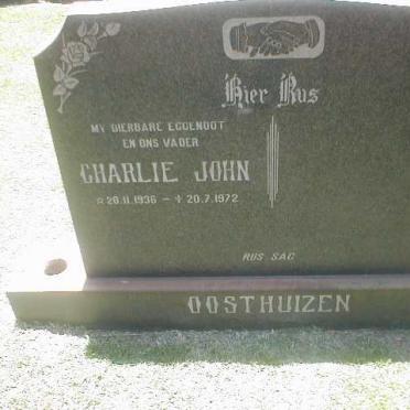 OOSTHUIZEN Charlie John 1936-1972