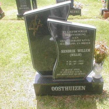 OOSTHUIZEN Hendrik Willem 1953-1999