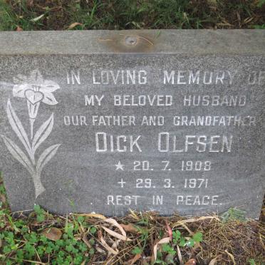 OLFSEN Dick 1908-1971