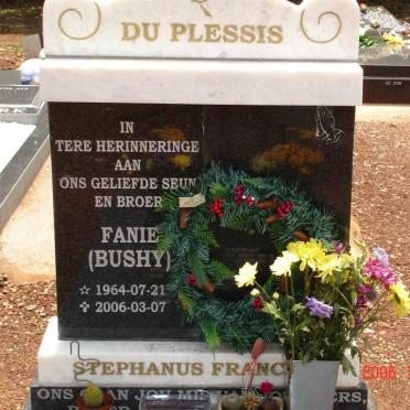PLESSIS Stephanus F., du 1964-2006