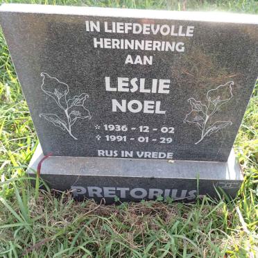 PRETORIUS Leslie Noel 1936-1991