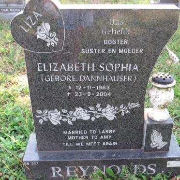 REYNOLDS Elizabeth Sophia nee DANNHAUSER 1963-2004 