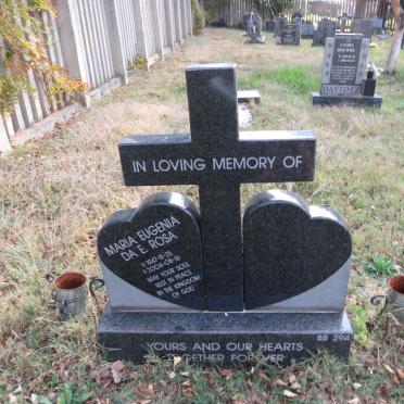 ROSA Maria Eugenia, DA E. 1947-2004