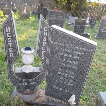 ROBUS Charles 1915-2006 &amp; Hester 1920-1993