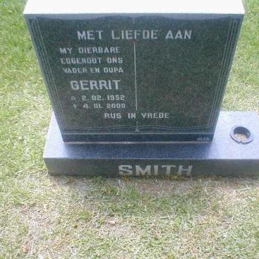 SMITH Gerrit 1952-2000