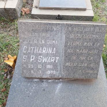 SWART Catharina S.P. 1911-1979