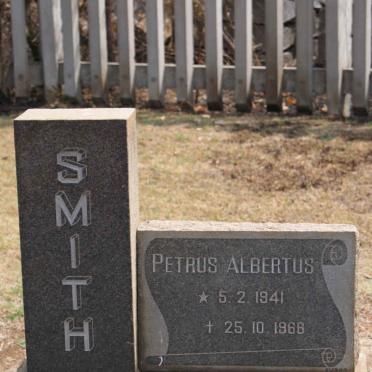SMITH Petrus Albertus 1941-1966