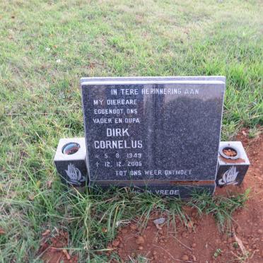 SWART Dirk Cornelus 1949-2005