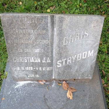STRYDOM Christiaan J.A. 1928-1970