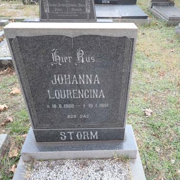 STORM Johanna Lourencina 1908-1991